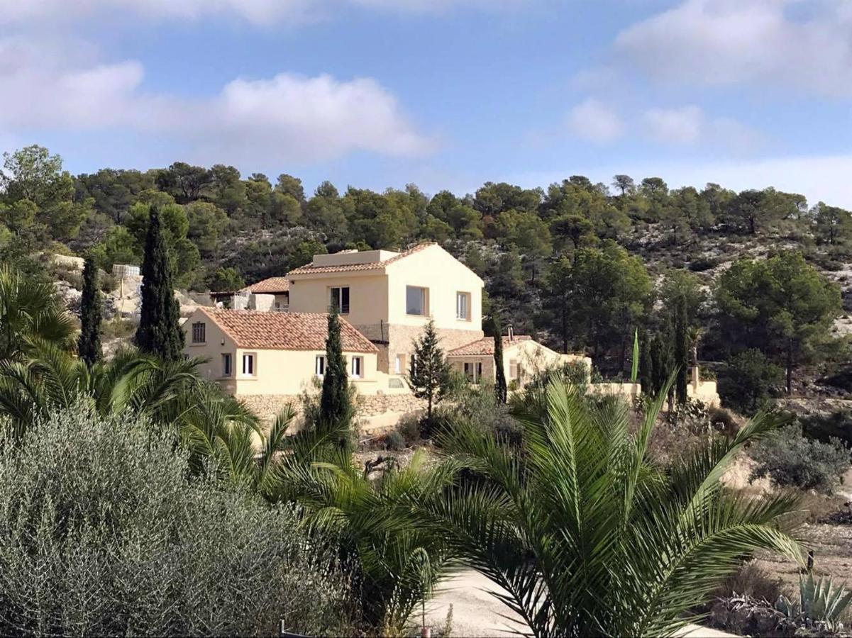 Finca Las Estrellas Relleu Bagian luar foto