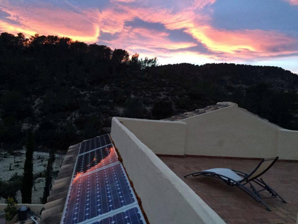 Finca Las Estrellas Relleu Bagian luar foto