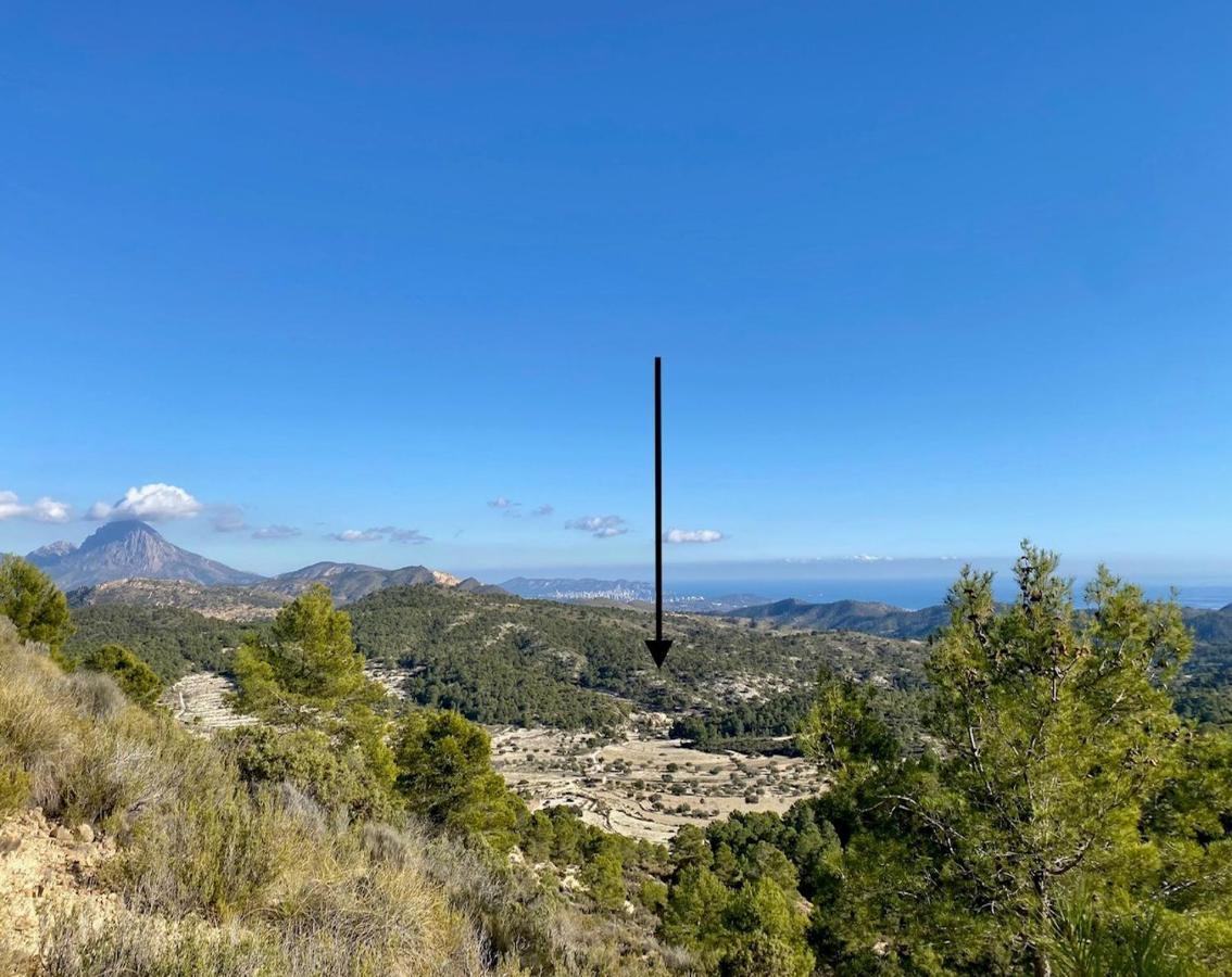 Finca Las Estrellas Relleu Bagian luar foto